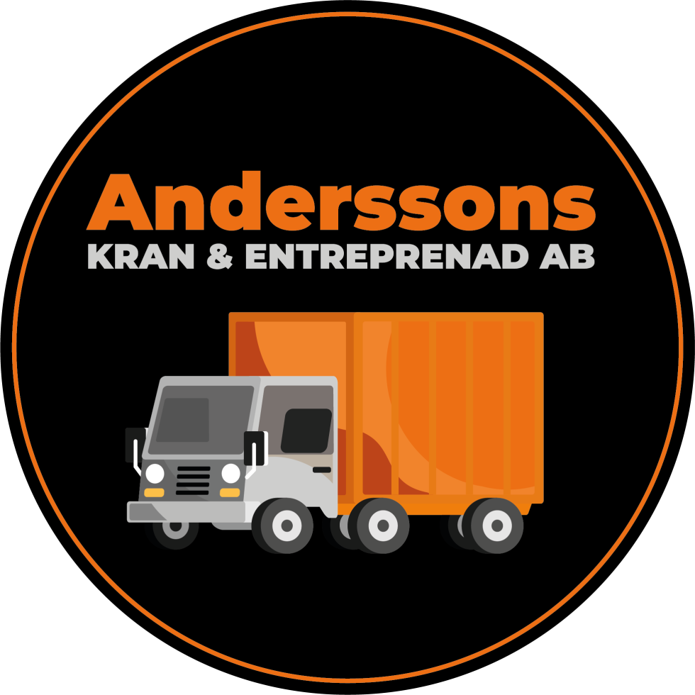 Transport grus Varberg Andersson Kran & Entreprenad AB